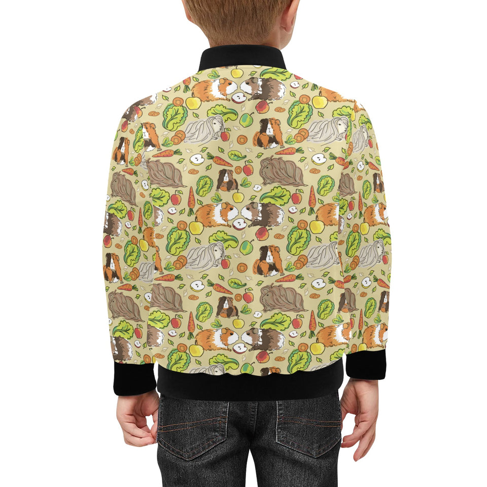 Guinea Pig Pattern Print Design 04 Kids' Boys' Girls' Bomber Jacket