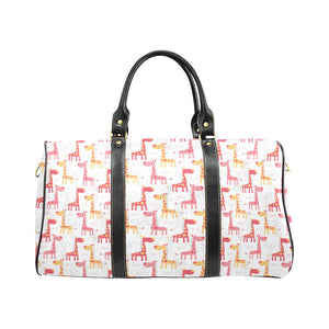 Giraffe Pattern Print Design 03 Travel Bag