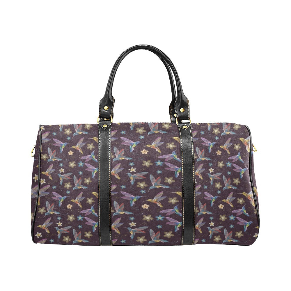 Hummingbird Pattern Print Design 04 Travel Bag