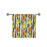 papaya design pattern Bath Towel
