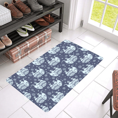Elephant tribal design pattern Doormat