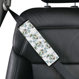 Peacock feather pattern Car Seat Belt Cover