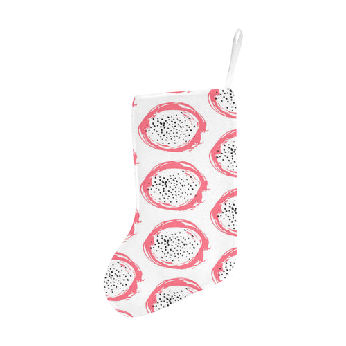 Hand drawn dragon fruit Christmas Stocking