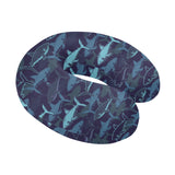 Shark pattern U-Shaped Travel Neck Pillow