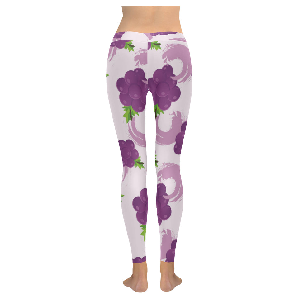 Cute Grape pattern Women's Legging Fulfilled In US