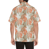 Cocoa beans Cocoa tree pattern Men's All Over Print Hawaiian Shirt