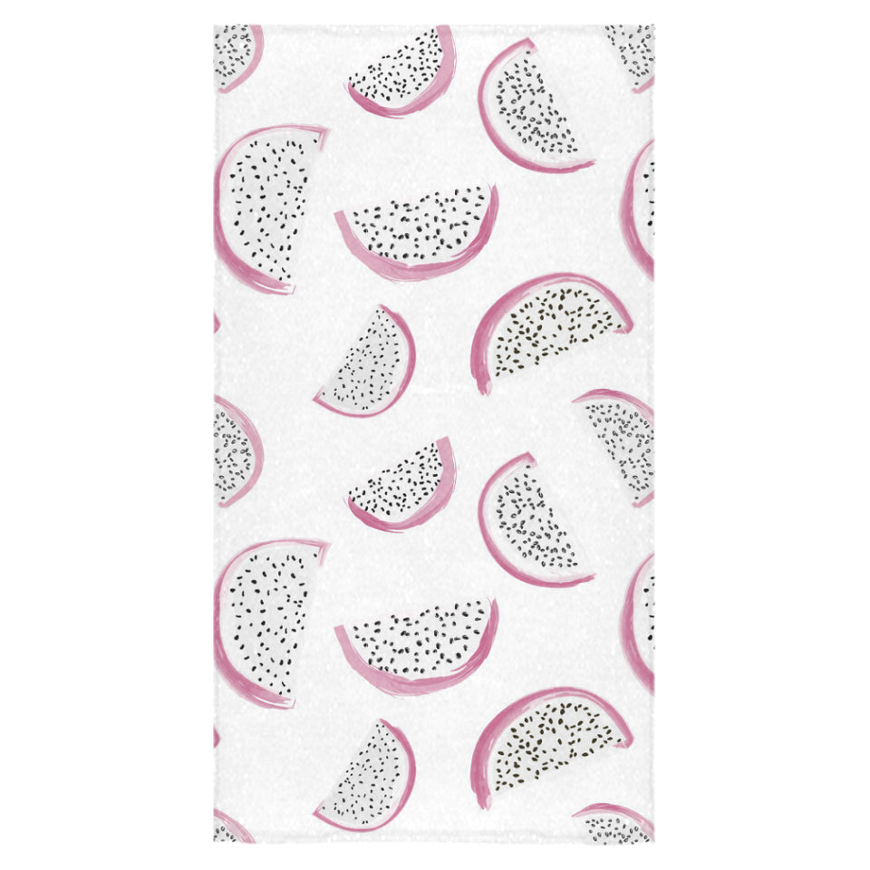 dragon fruit pattern Bath Towel