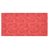 strawberry pattern red background Tablecloth