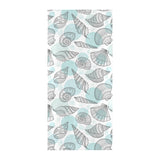 Shell polynesian tribal Beach Towel