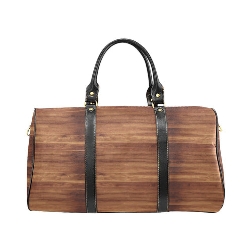 Wood Printed Pattern Print Design 04 Travel Bag