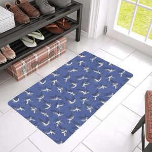 Seagull Pattern Print Design 03 Doormat