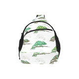 Chameleon lizard pattern All Over Print Chest Bag