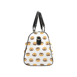 Pretzels Pattern Print Design 02 Travel Bag