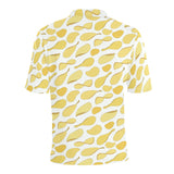 Potato Chips Pattern Print Design 02 Men's All Over Print Polo Shirt