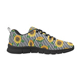 sunflowers ribbon background Men's Sneaker Shoes
