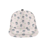 cute raccoons leaves pattern All Over Print Snapback Cap