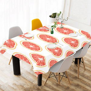 Grapefruit pattern Tablecloth