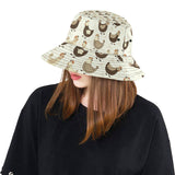 Cute rooster chicken cock Unisex Bucket Hat