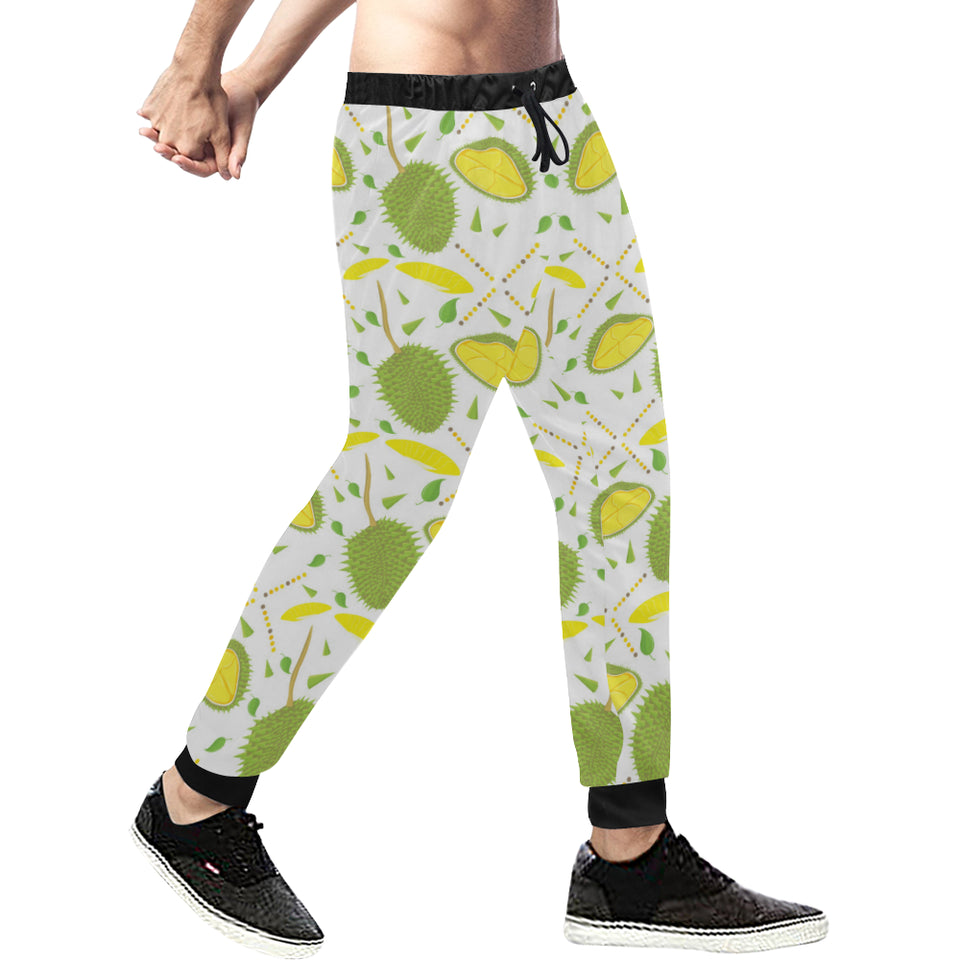 Durian pattern background Unisex Casual Sweatpants