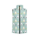 Cute hamster cheese pattern Women's Padded Vest