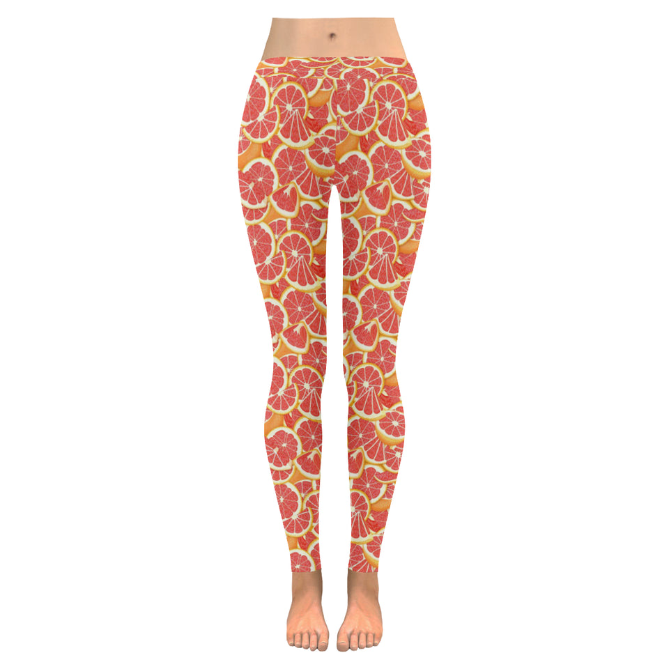 Tropical grapefruit pattern Women's Legging Fulfilled In US