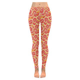 Tropical grapefruit pattern Women's Legging Fulfilled In US