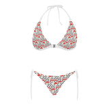 Red mushroom dot pattern Sexy Bikinis Two-Piece Swimsuits