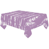 Lavender flowers purple pattern Tablecloth
