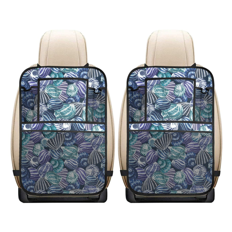 Shell design pattern Car Seat Back Organizer