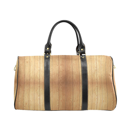 Wood Printed Pattern Print Design 05 Travel Bag