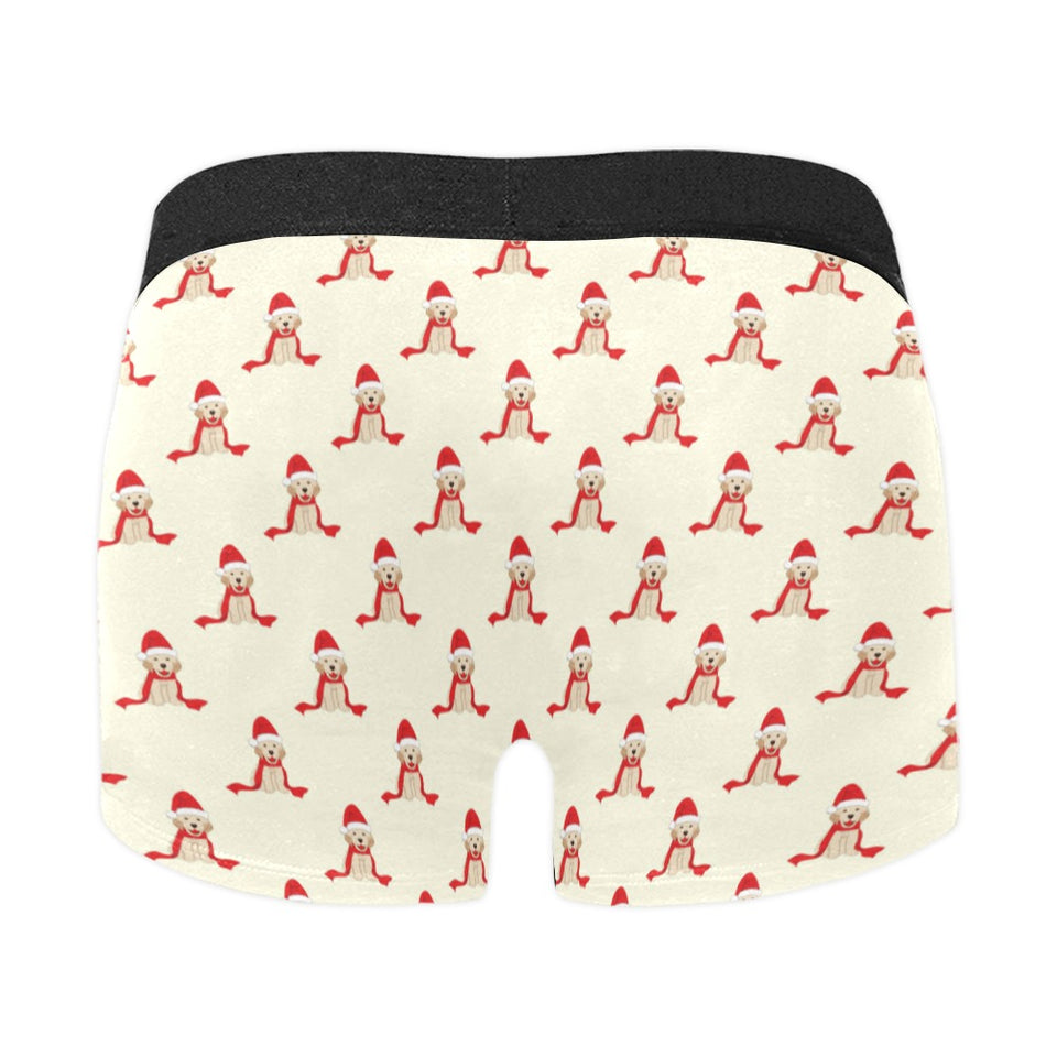 Golden Retriever Pattern Print Design 01 Men's All Over Print Boxer Briefs Men's Underwear