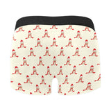 Golden Retriever Pattern Print Design 01 Men's All Over Print Boxer Briefs Men's Underwear