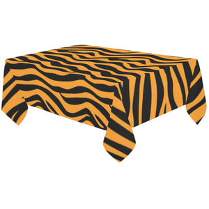 Bengal tigers skin print pattern background Tablecloth