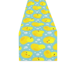 Duck Pattern Print Design 03 Table Runner