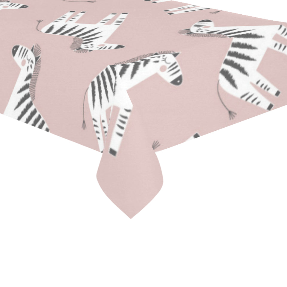 Cute zebra pattern Tablecloth