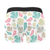 Colorful shell pattern Men's All Over Print Boxer Briefs Men's Underwear