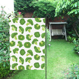 Cute broccoli pattern House Flag Garden Flag