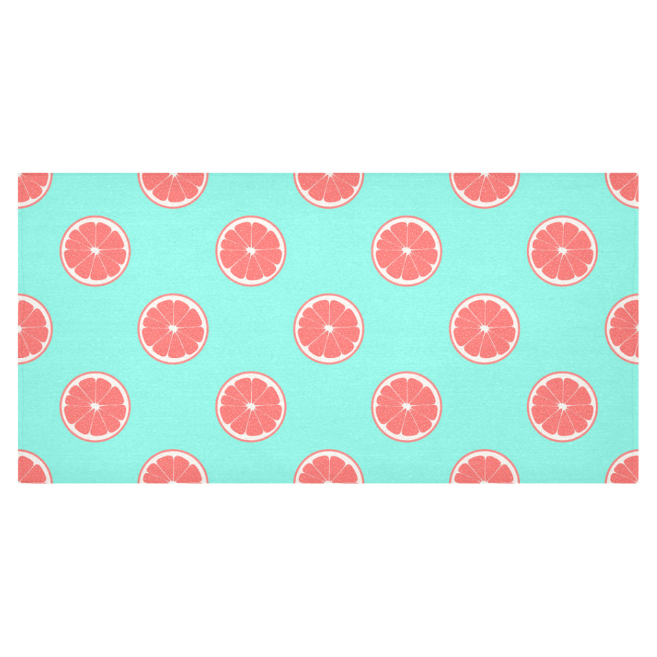 Grapefruit green background Tablecloth