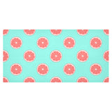 Grapefruit green background Tablecloth