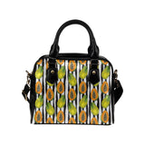 papaya design pattern Shoulder Handbag
