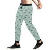 Kangaroo pattern background Unisex Casual Sweatpants
