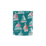 Cute sailboat pattern Morphing Mug Heat Changing Mug