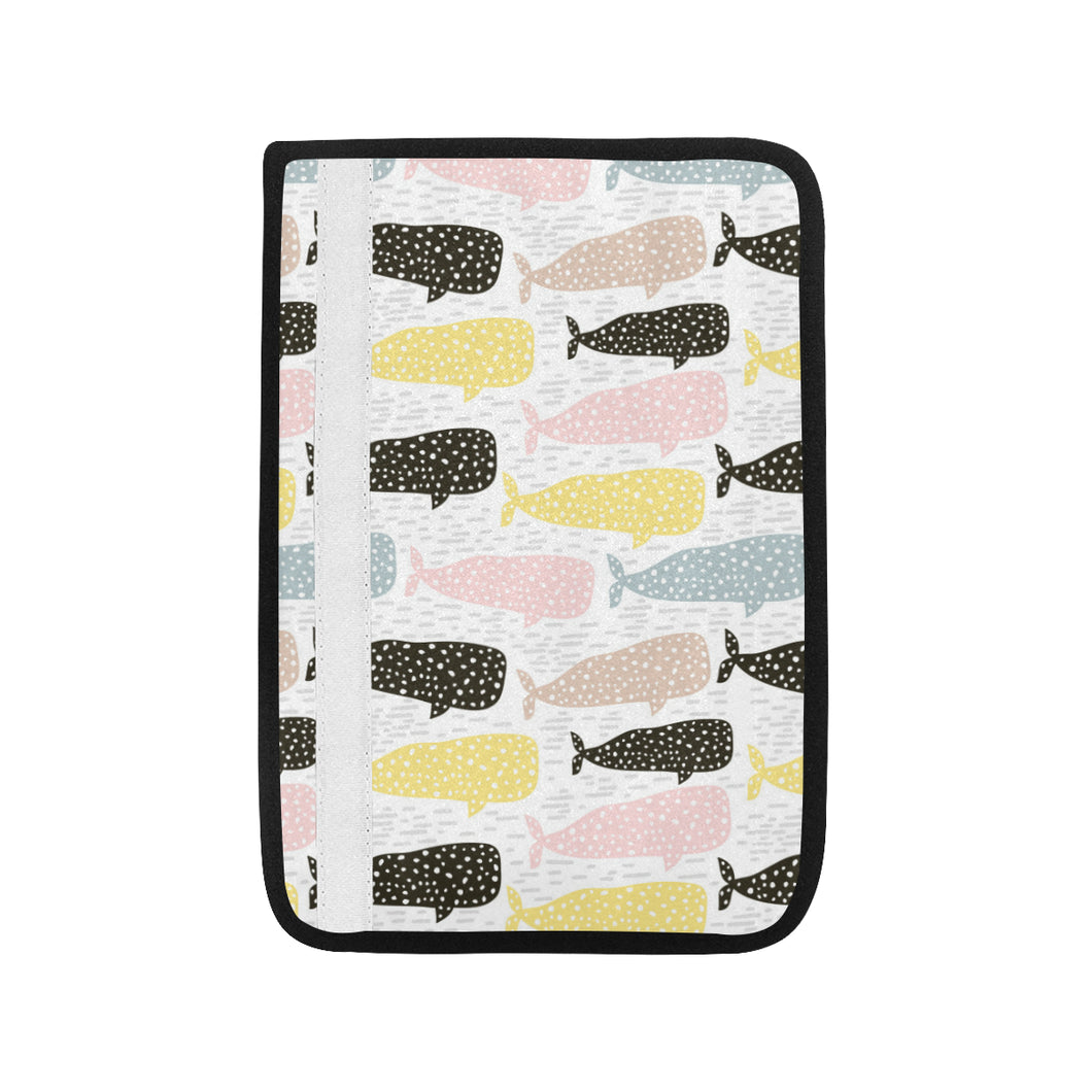 Whale dot pattern Car Seat Belt Cover