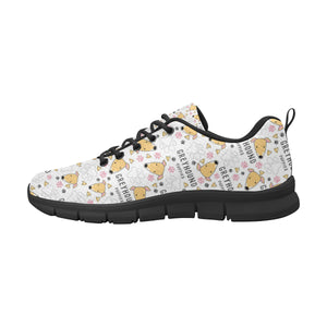 Greyhound Pattern Print Design 03 Women's Sneaker Shoes