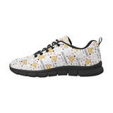 Greyhound Pattern Print Design 03 Women's Sneaker Shoes