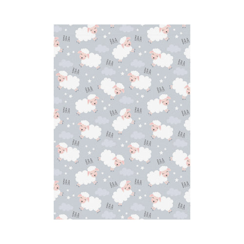 Sweet dreams sheep pattern House Flag Garden Flag