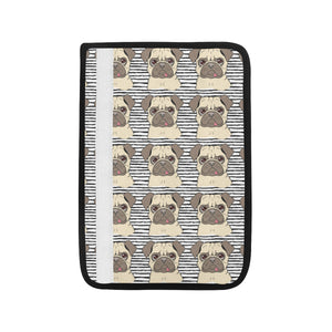 Happy pug pattern Car Seat Belt Cover