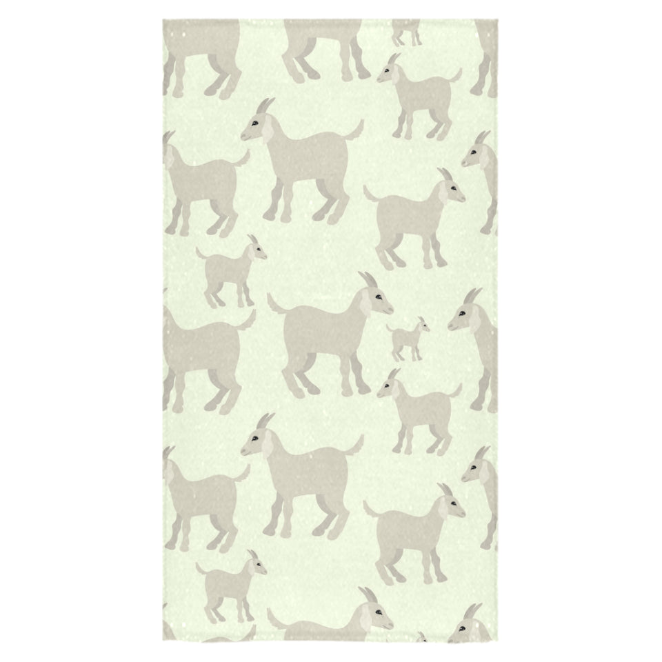 Little young goat pattern Bath Towel