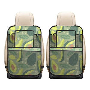 Avocado pattern Car Seat Back Organizer