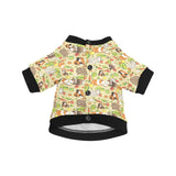 Guinea Pig Pattern Print Design 04 All Over Print Pet Dog Round Neck Fuzzy Shirt